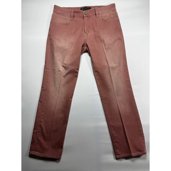 34 Heritage Other - 34 Heritage Men's Courage Mid-Rise Straight Pink Jeans - Size 35x34 (35x29)